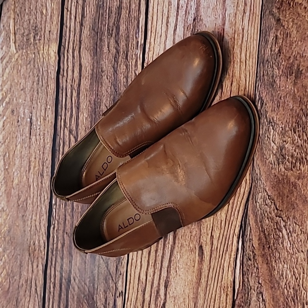 Aldo Men's Leather loafer dress shoe